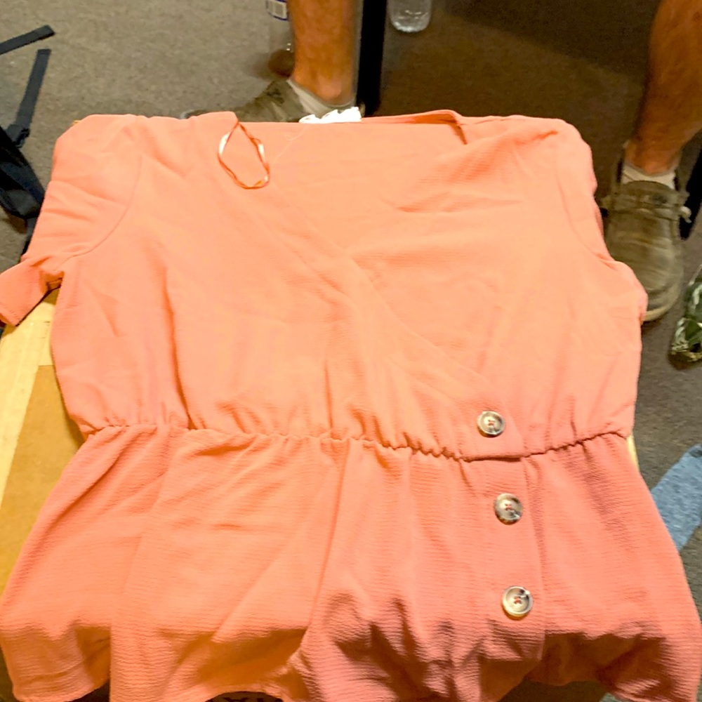 Pink blouse